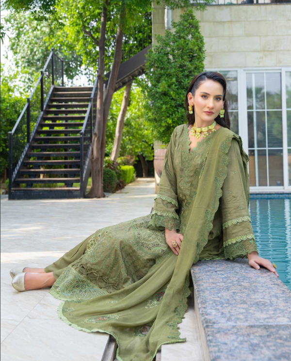 3 piece Embroidered suit
