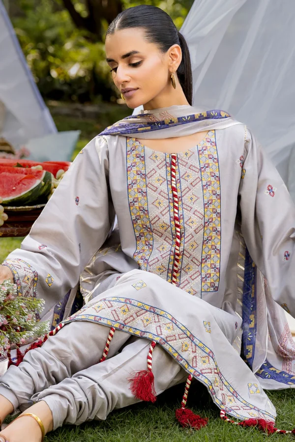 3 piece Emboridered Summer Collection
